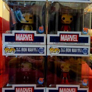 Marvel Funko Pop Hall of Armor Full Set